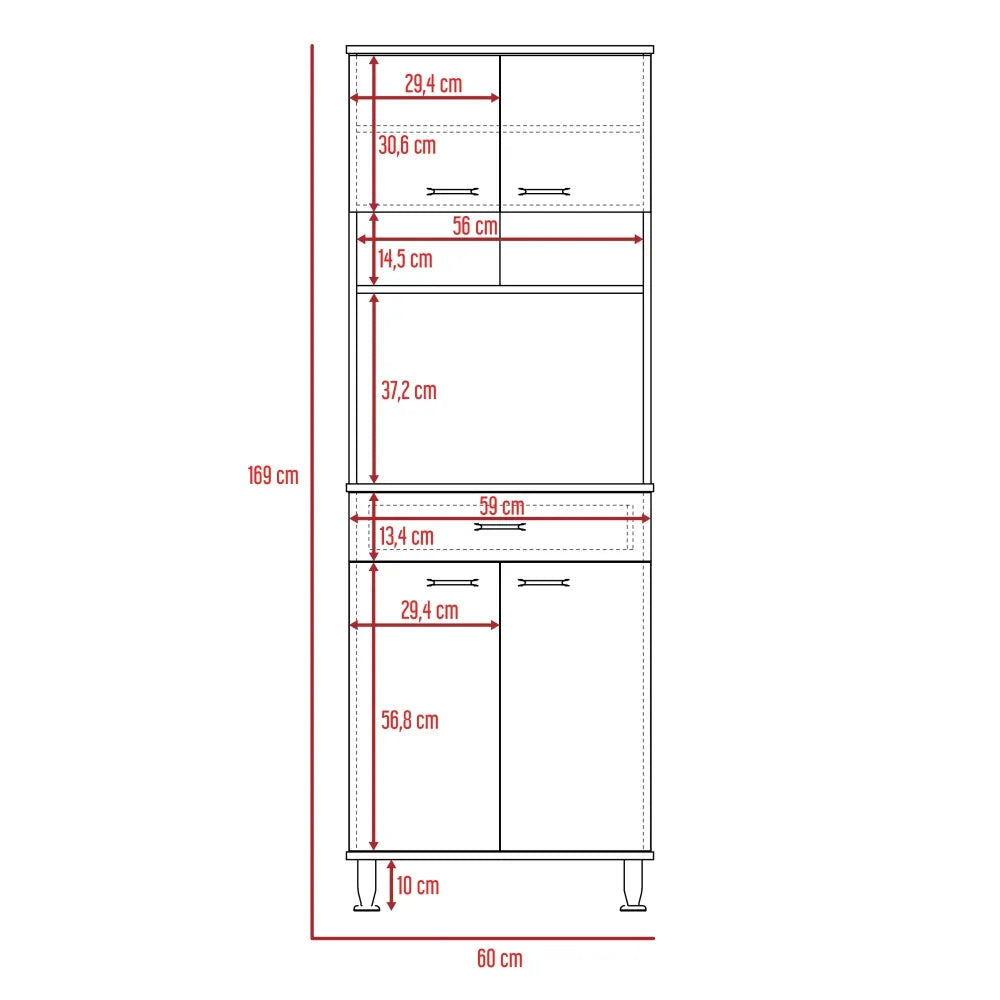 Mueble De Cocina Kitchen 60 - Blanco