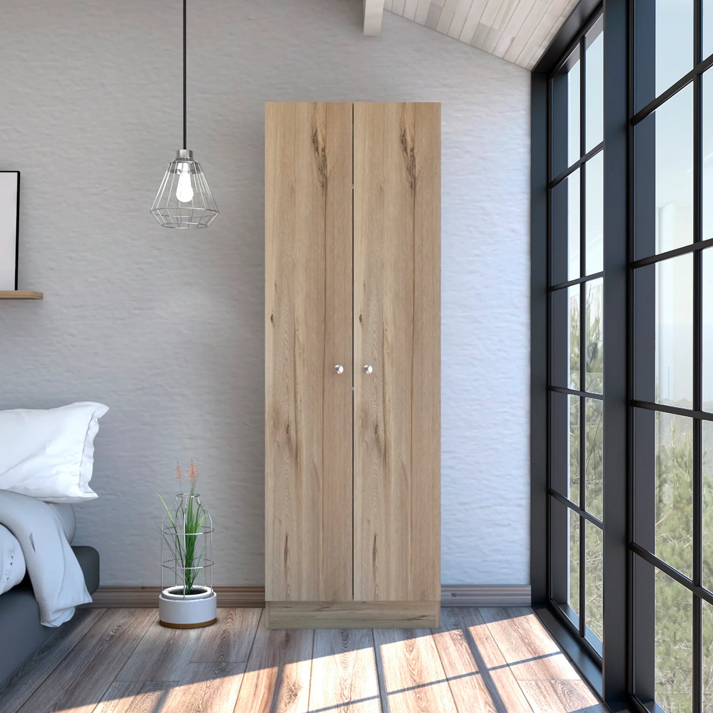 Closet 2 Puertas Home - Duna /Blanco