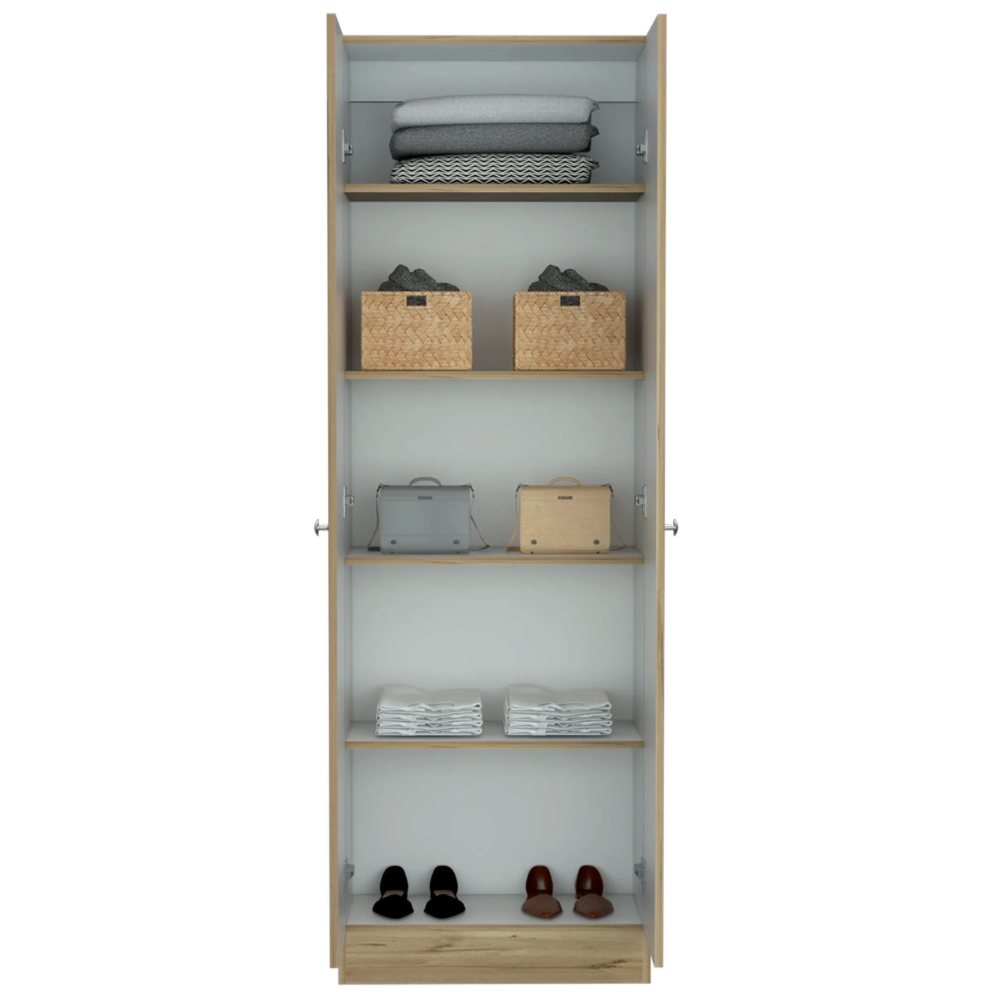 Closet 2 Puertas Home - Duna /Blanco