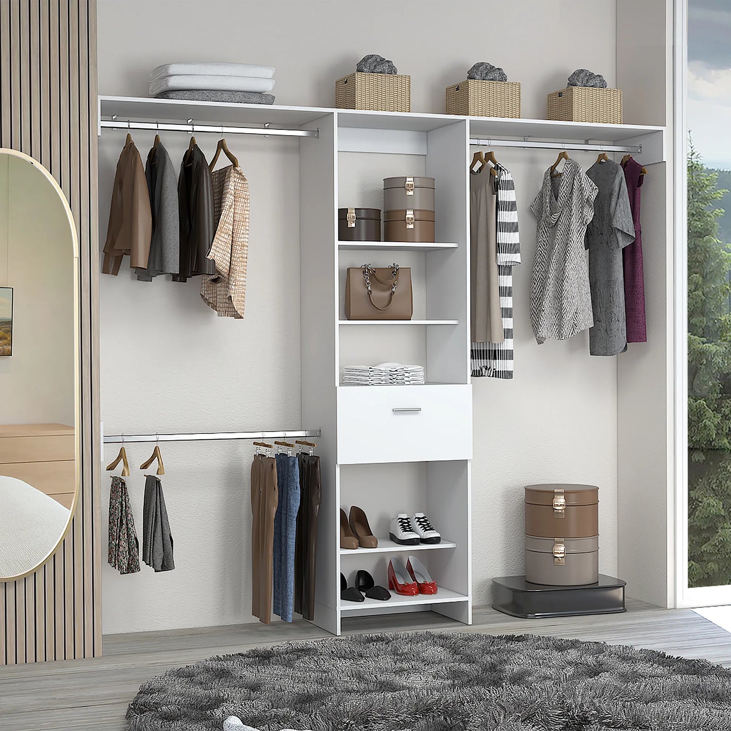 Walking Closet 250 Manchester 1 Cajon - Blanco