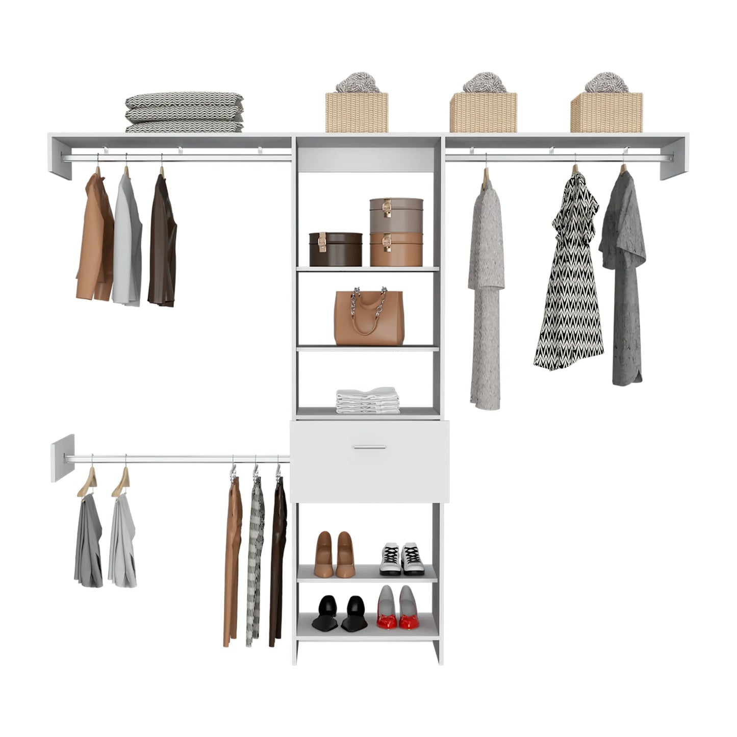 Walking Closet 250 Manchester 1 Cajon - Blanco