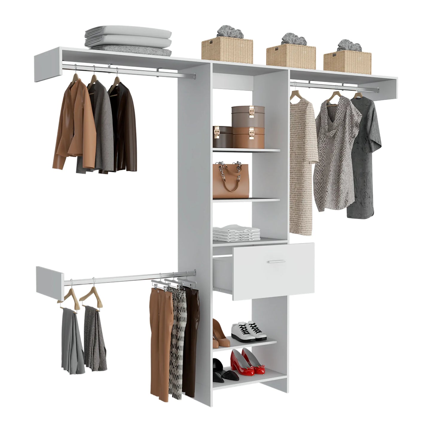 Walking Closet 250 Manchester 1 Cajon - Blanco