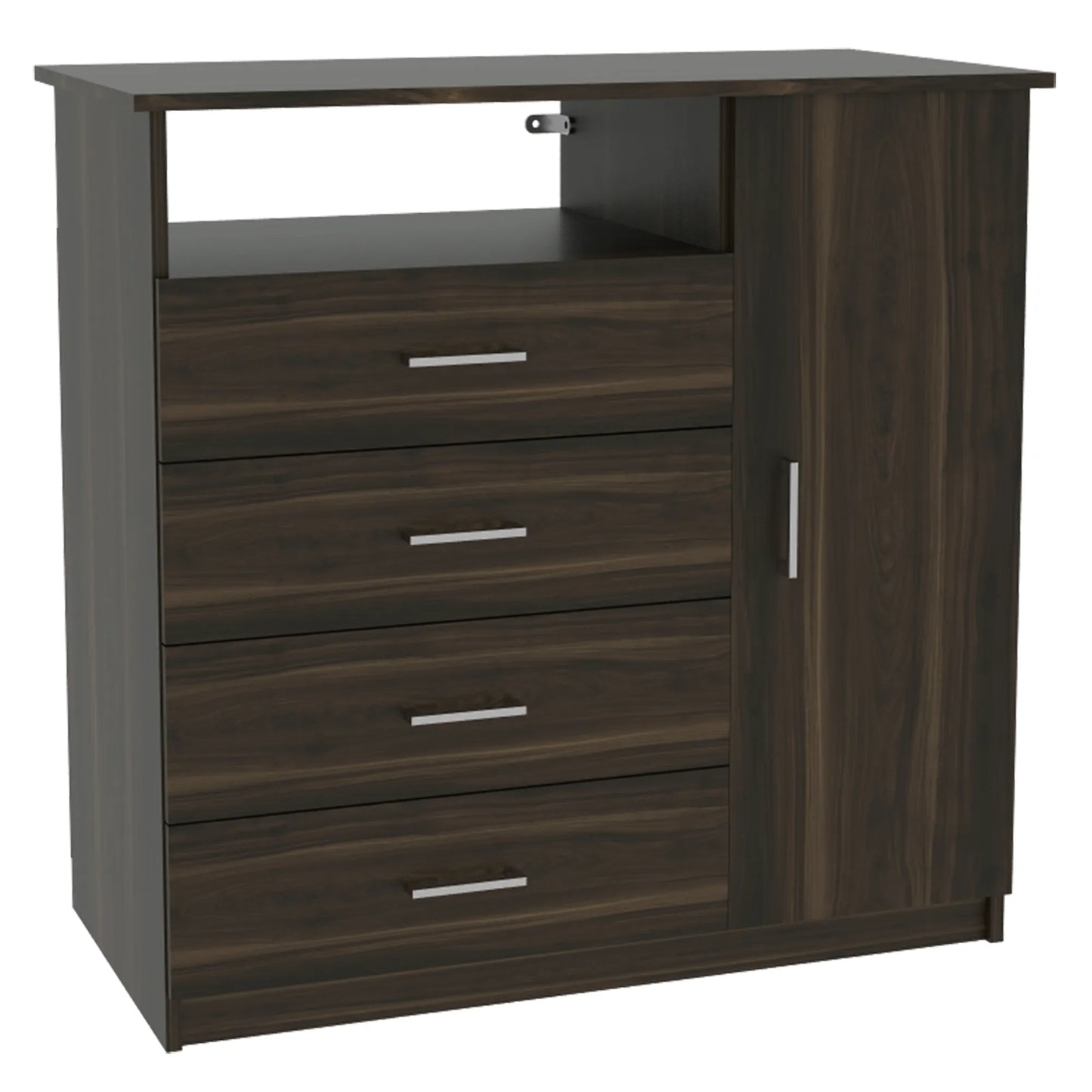 Comoda Z-91 Tv40 4 Cajones 1 Puerta - Habano