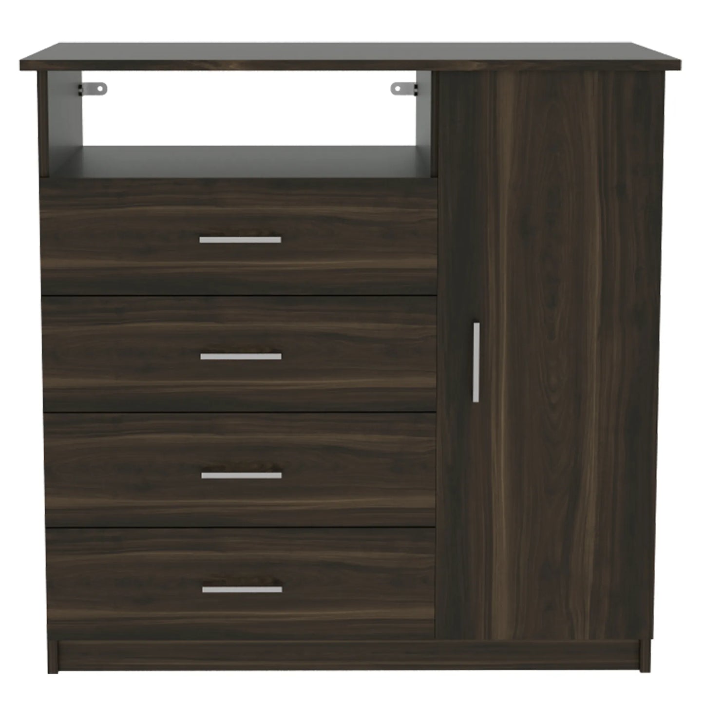 Comoda Z-91 Tv40 4 Cajones 1 Puerta - Habano