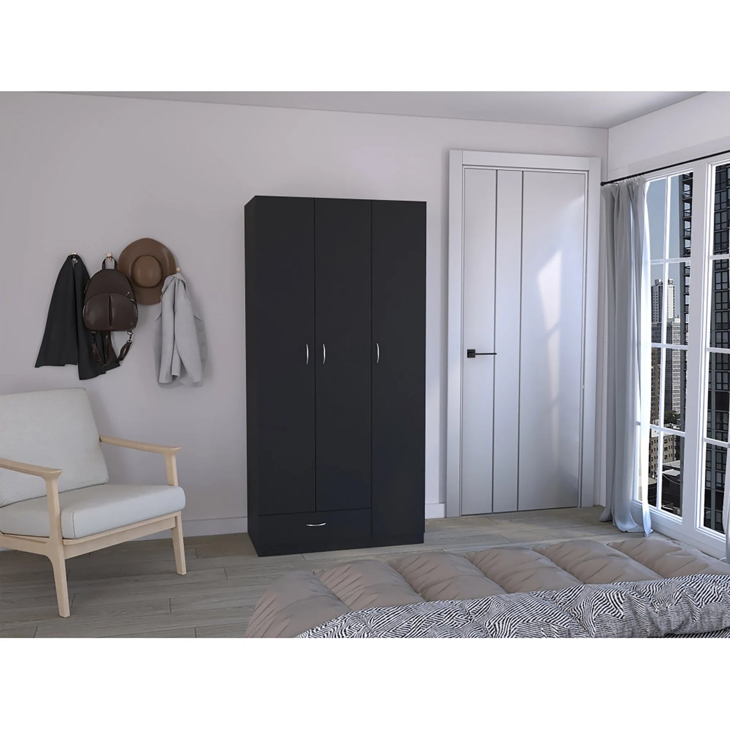 Armario Z-90 3P 1C - Wengue