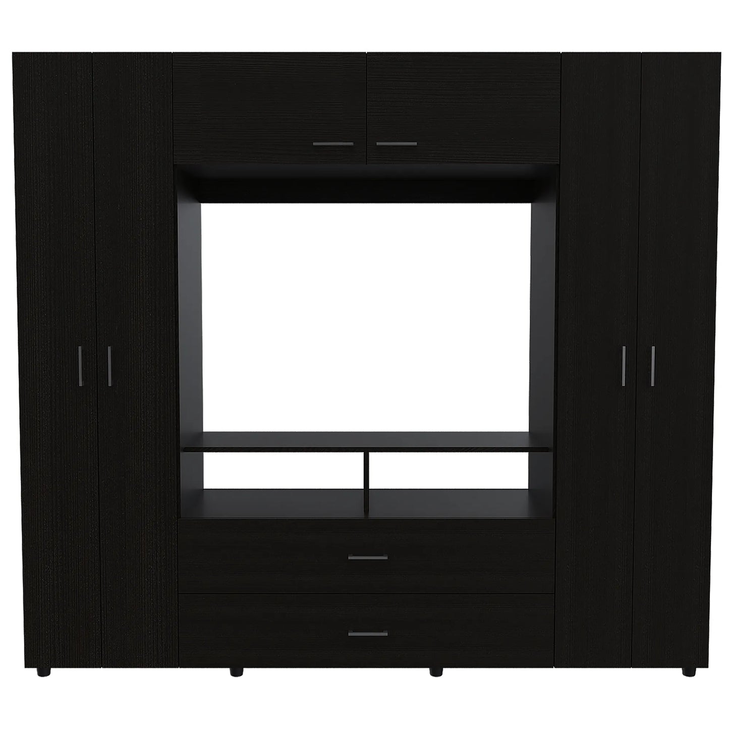 Closet Manila Z-200 6 Puertas Tv46 - Wengue