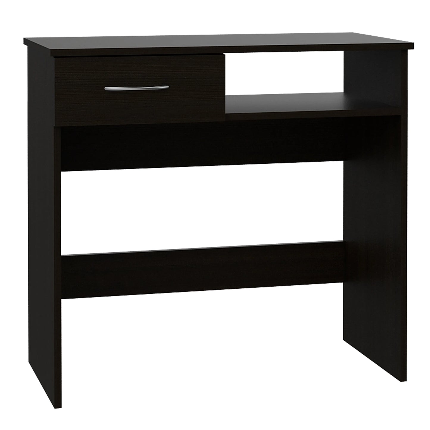 Escritorio Recto + Biblioteca 4 Niveles Office W-80 - Wengue