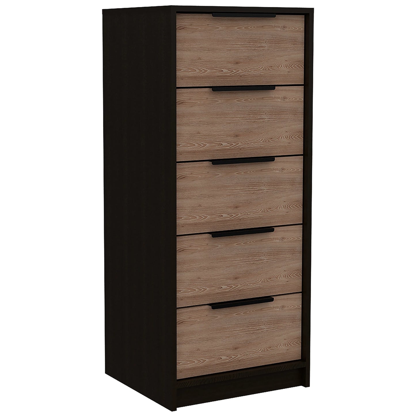 Comoda Kaia / 5 Cajones - Wengue / Miel