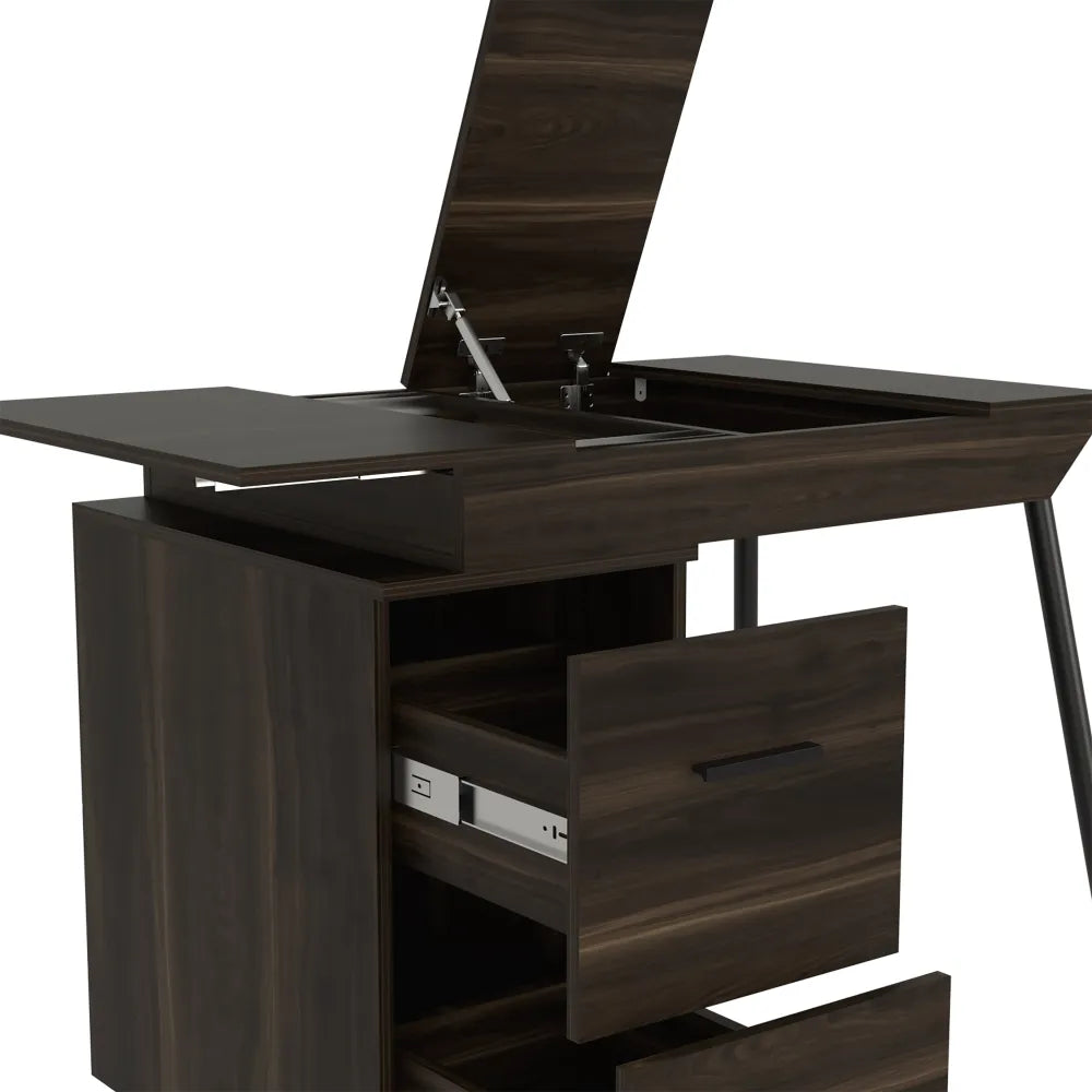Escritorio Office Conect 90 Funcional - Habano
