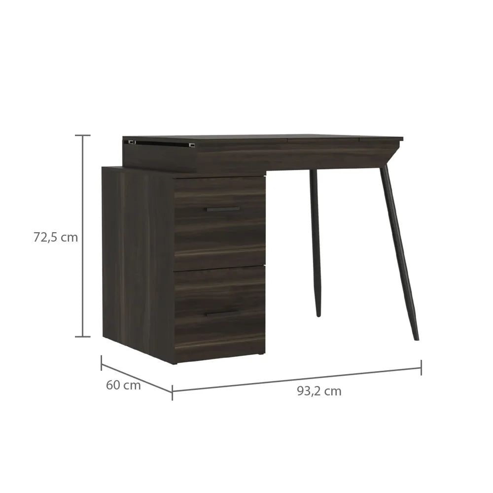 Escritorio Office Conect 90 Funcional - Habano