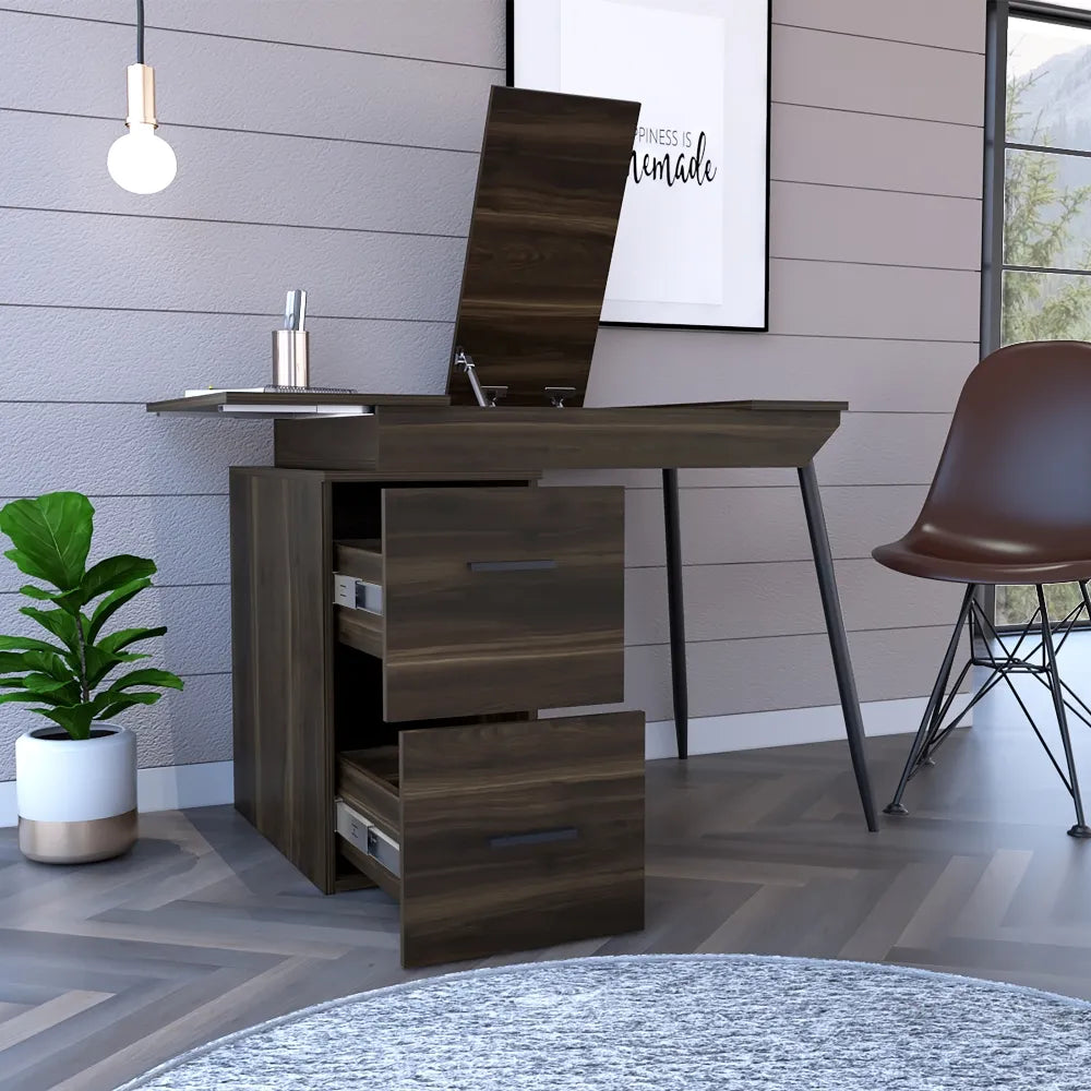Escritorio Office Conect 90 Funcional - Habano