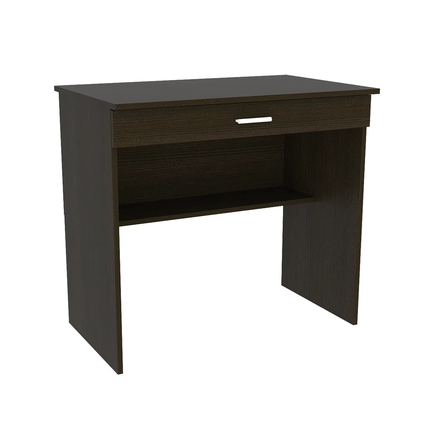 Escritorio Recto Office W-80 Con 1 Cajon - Wengue