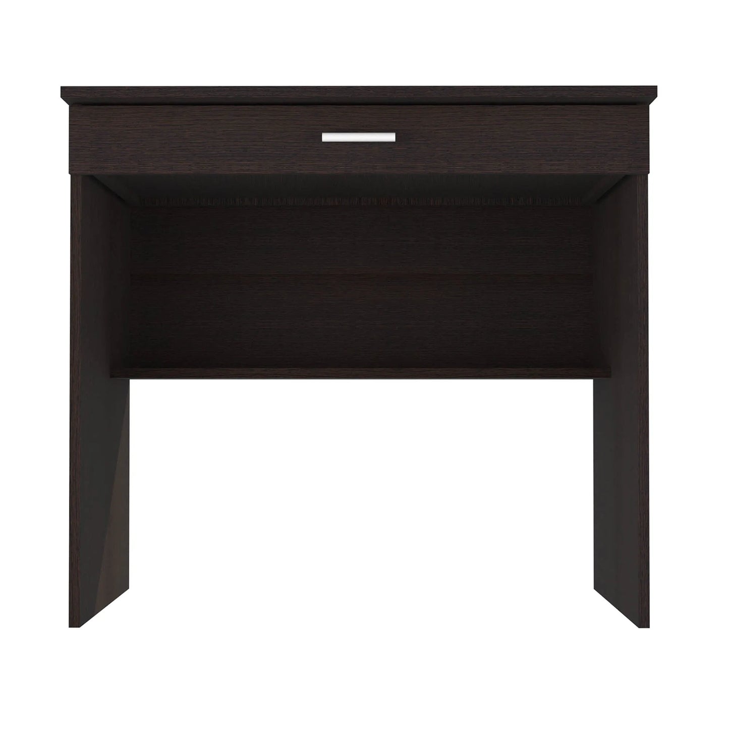 Escritorio Recto Office W-80 Con 1 Cajon - Wengue