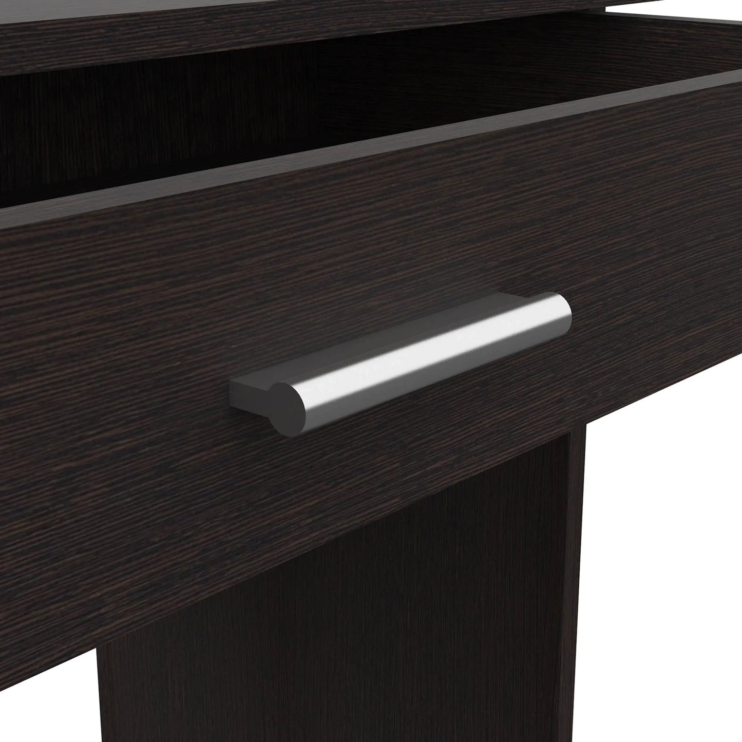 Escritorio Recto Office W-80 Con 1 Cajon - Wengue