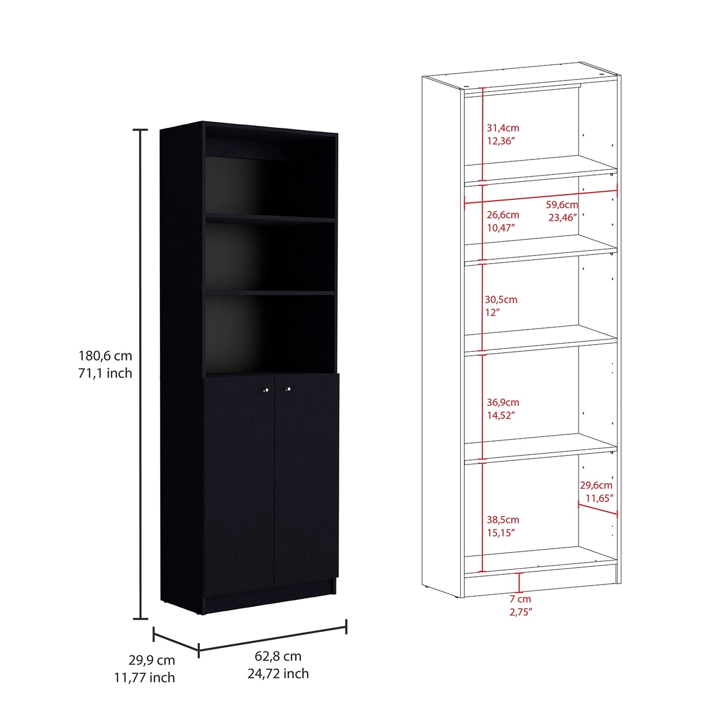 Estante E4 Home - Wengue