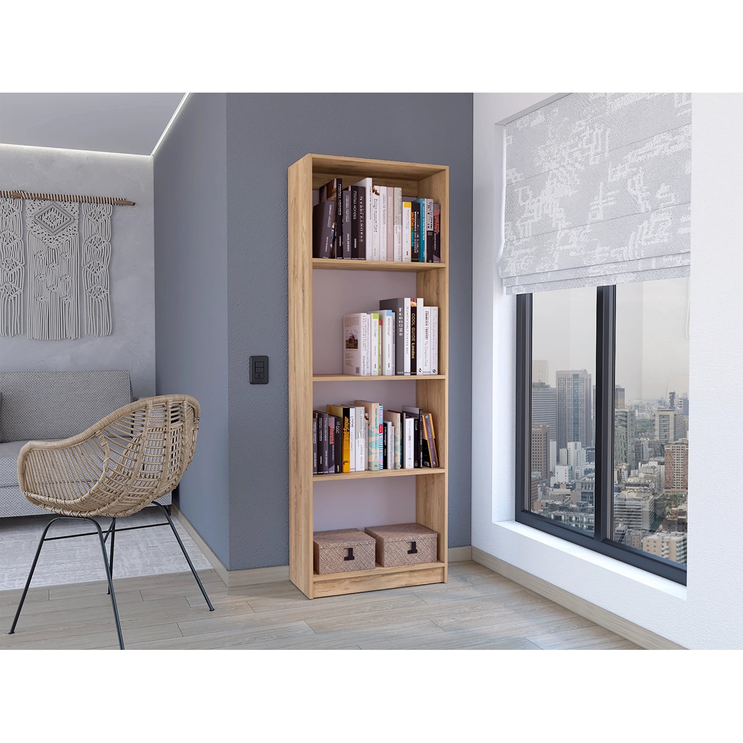 Estante E1 Home - Macadamia