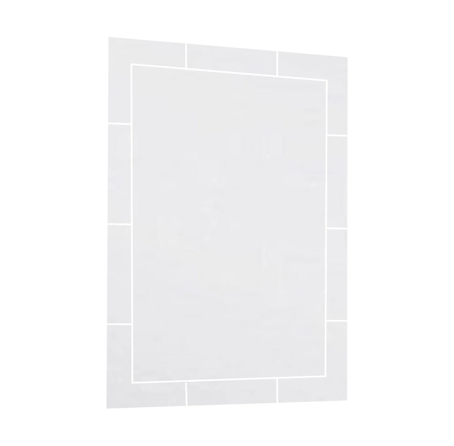 Espejo Turin Rectangular - Marco Sandblasting