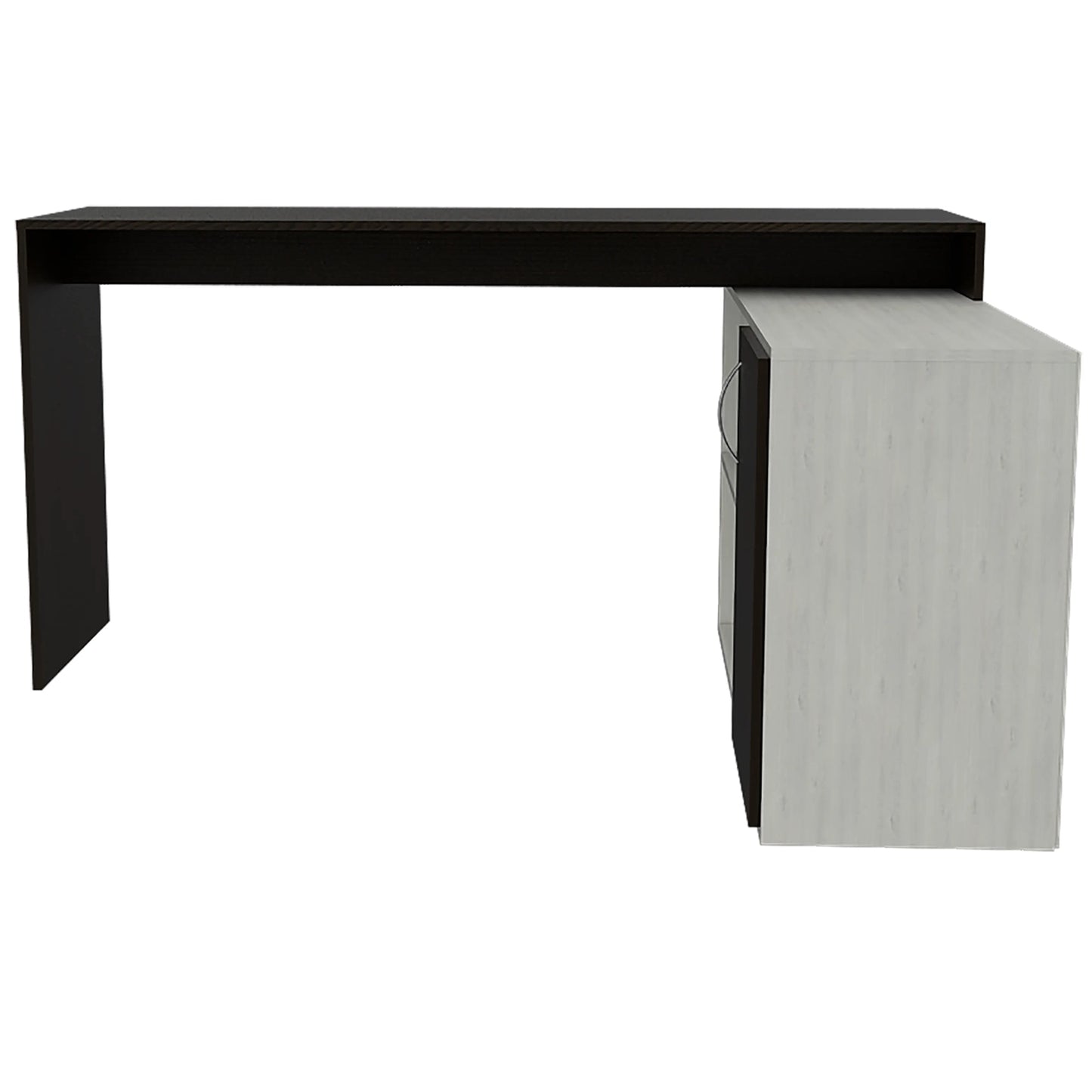 Escritorio En L 1 Puerta Axis - Wengue / Artico