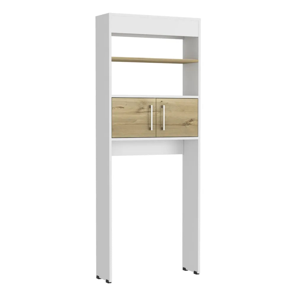Optimizador Wc Bath Bi-Color 2 Puertas - Blanco / Duna