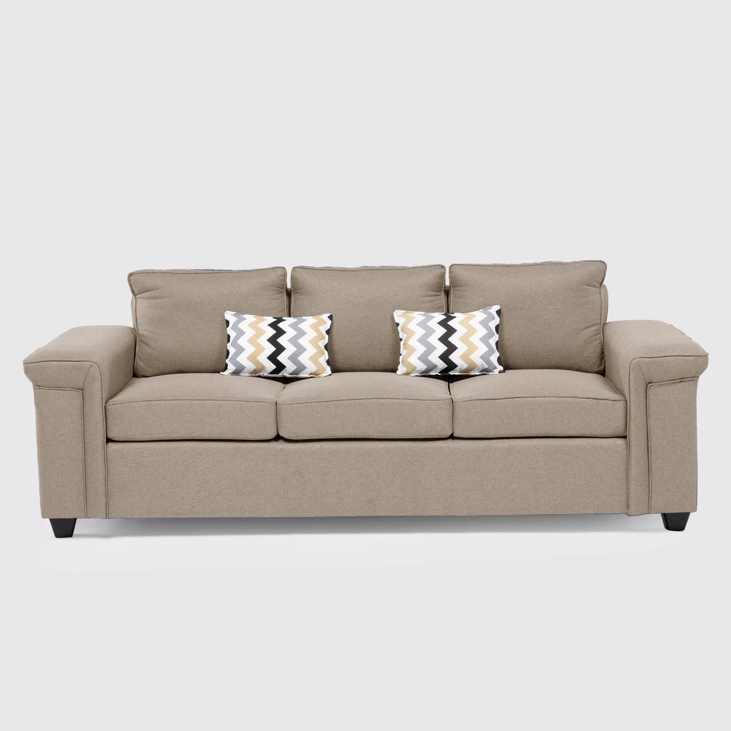 Mons Sofá 3C Sicilia + 2 Pouf