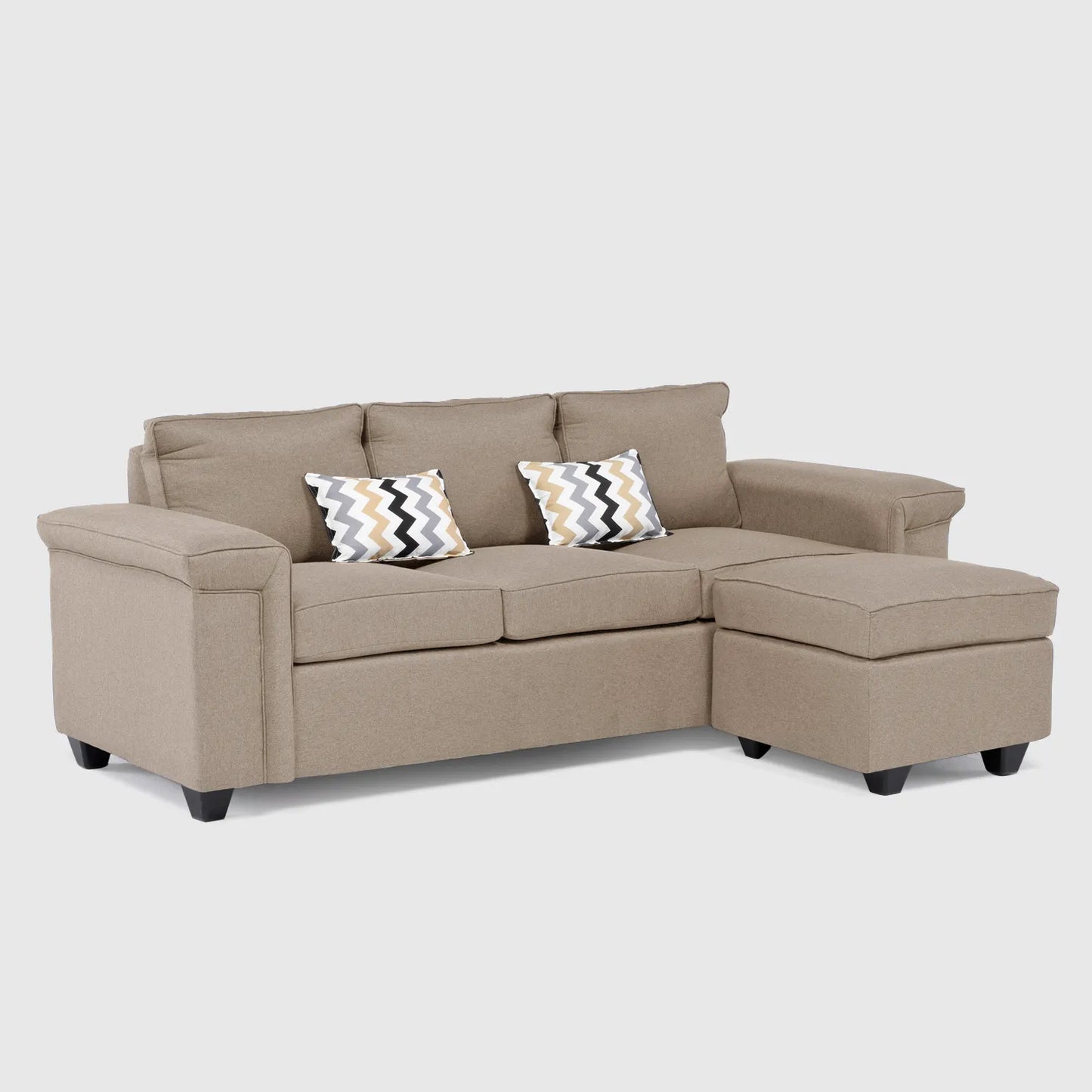 Mons Sofá 3C Sicilia + 1 Pouf