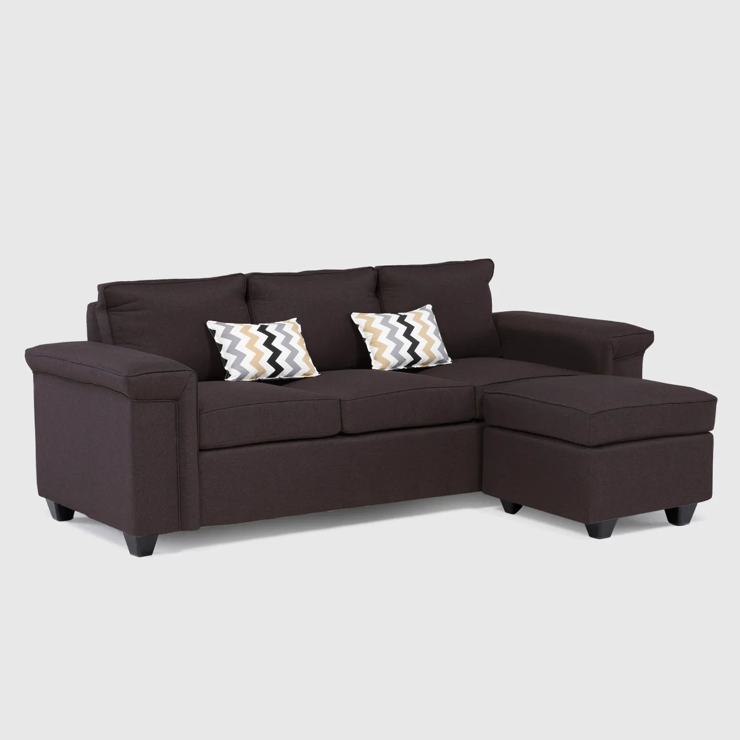 Mons Sofá 3C Sicilia + 1 Pouf