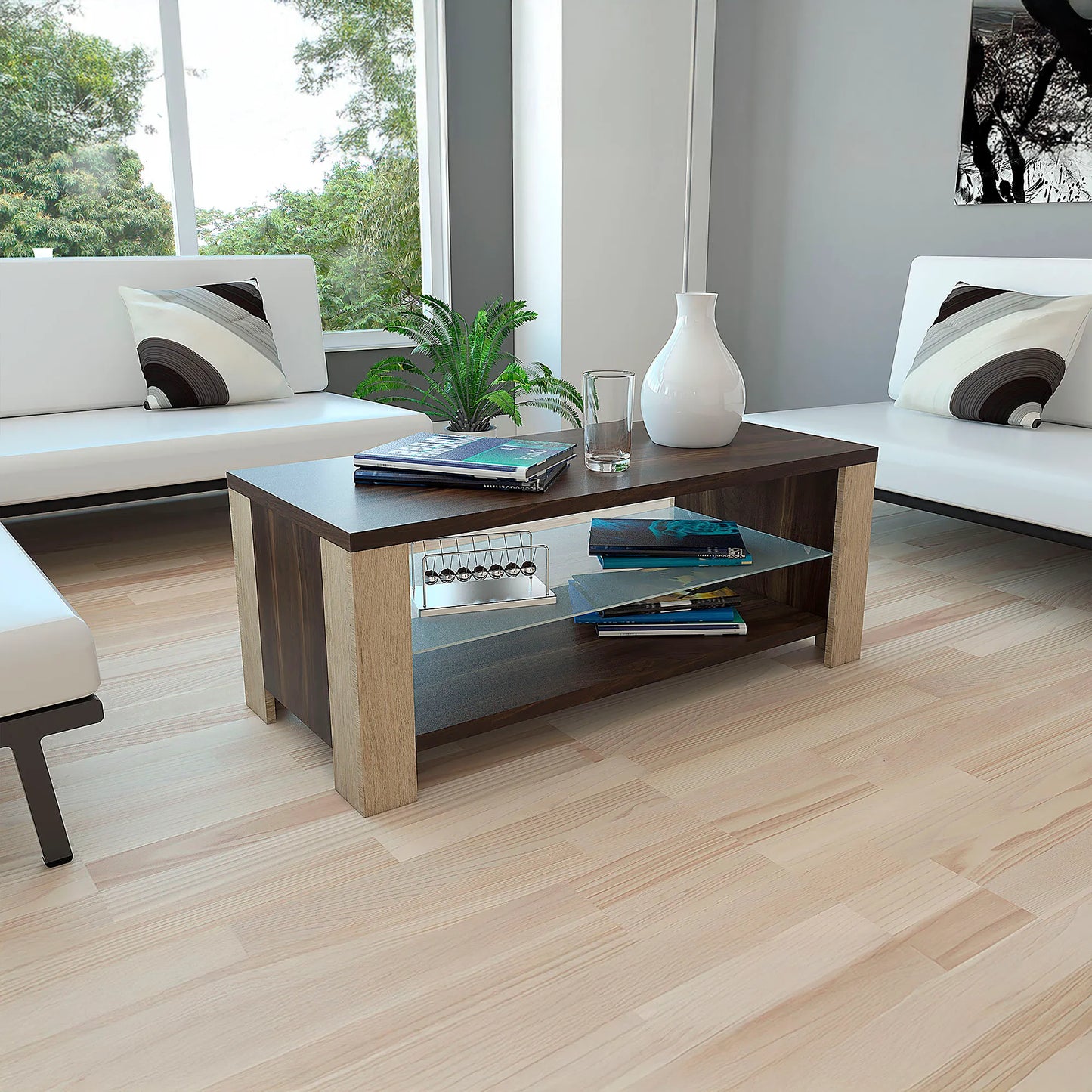 Mesa De Centro Athina - Habano / Rovere