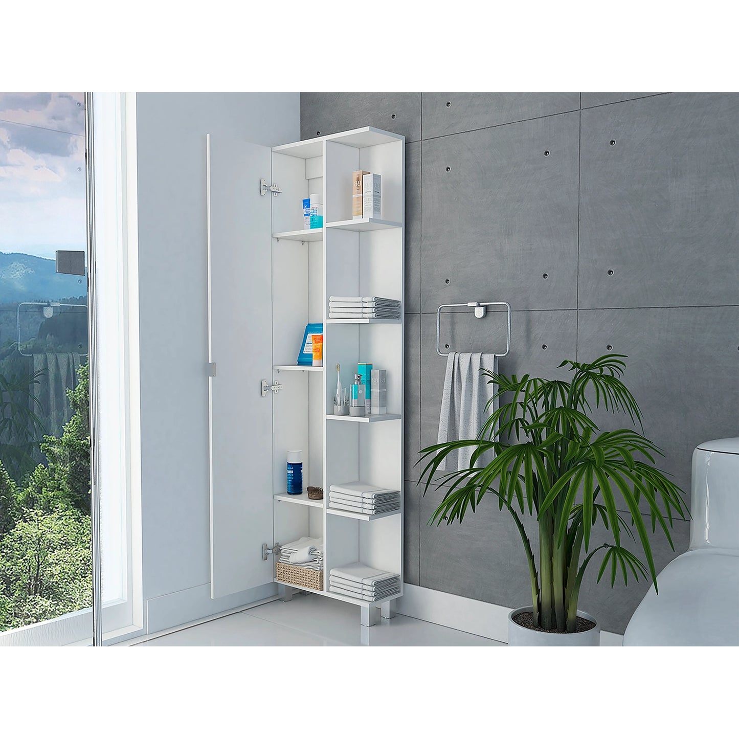 Optimizador De Baño - Bath 51 / 1 Puerta - Blanco
