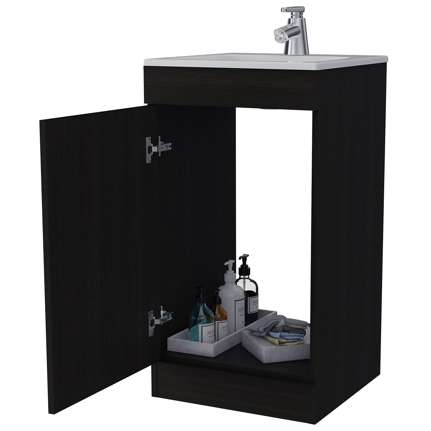 Mueble Lavamanos Madrid 1 Puerta - Wengue