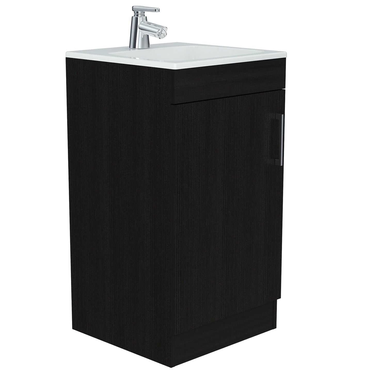 Mueble Lavamanos Madrid 1 Puerta - Wengue