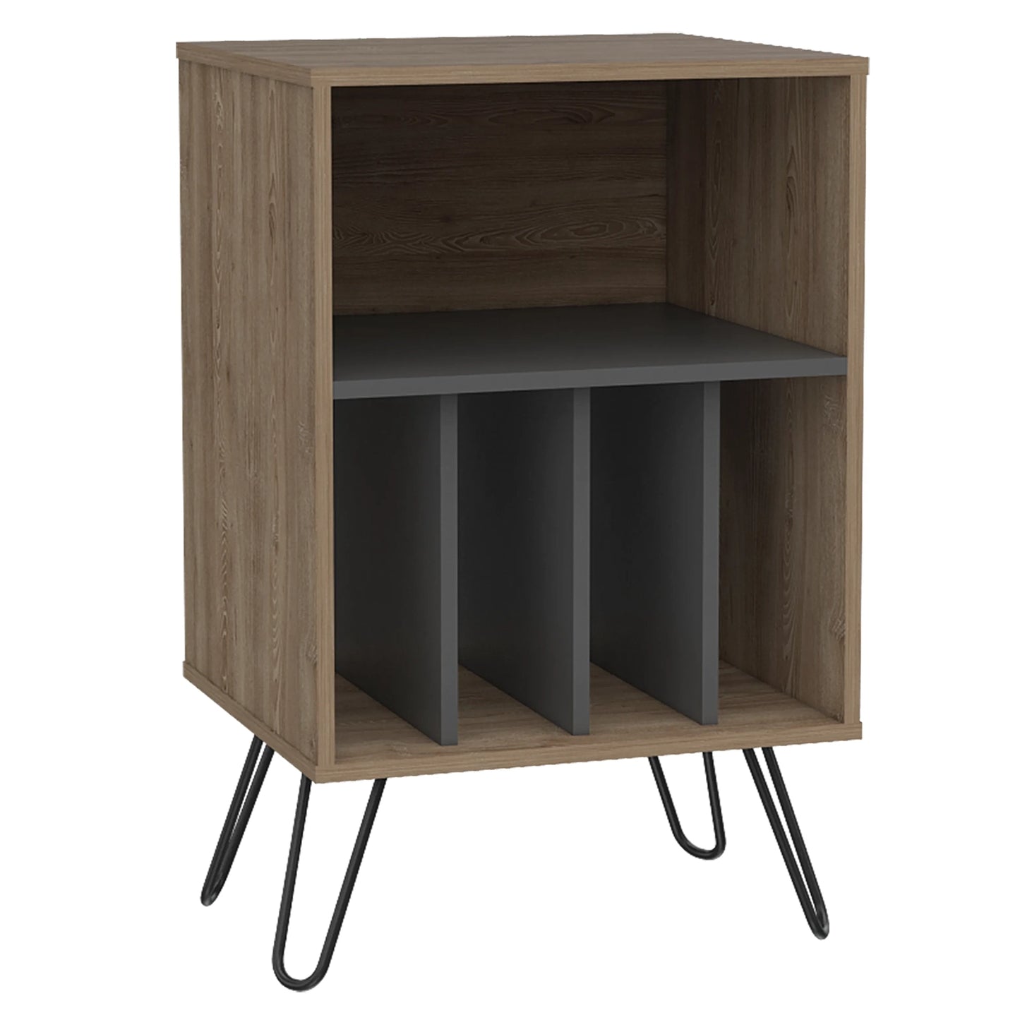 Mueble Funcional Vassel - Miel / Plomo