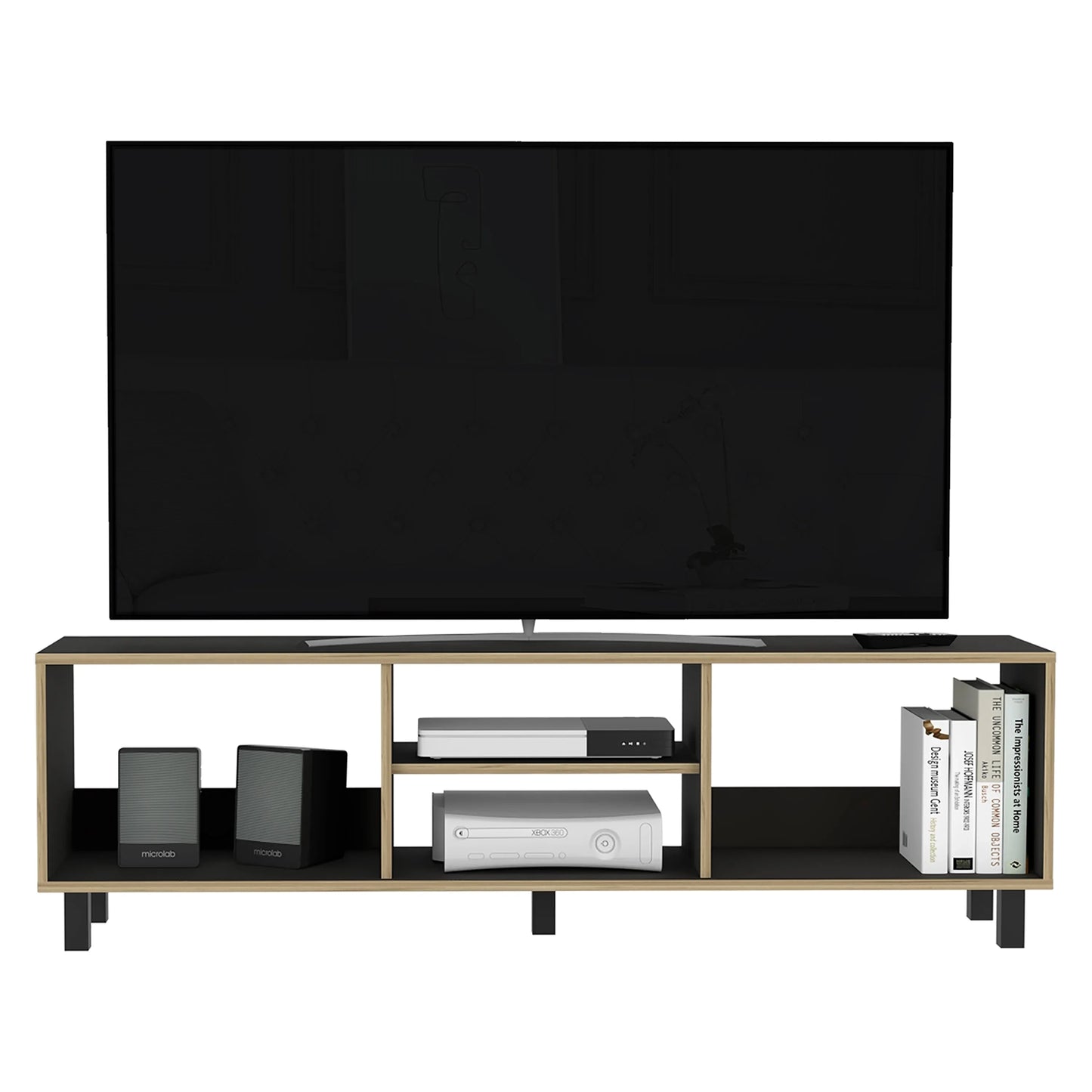 Rack Nomik Tv70 - Negro / Canto Duna