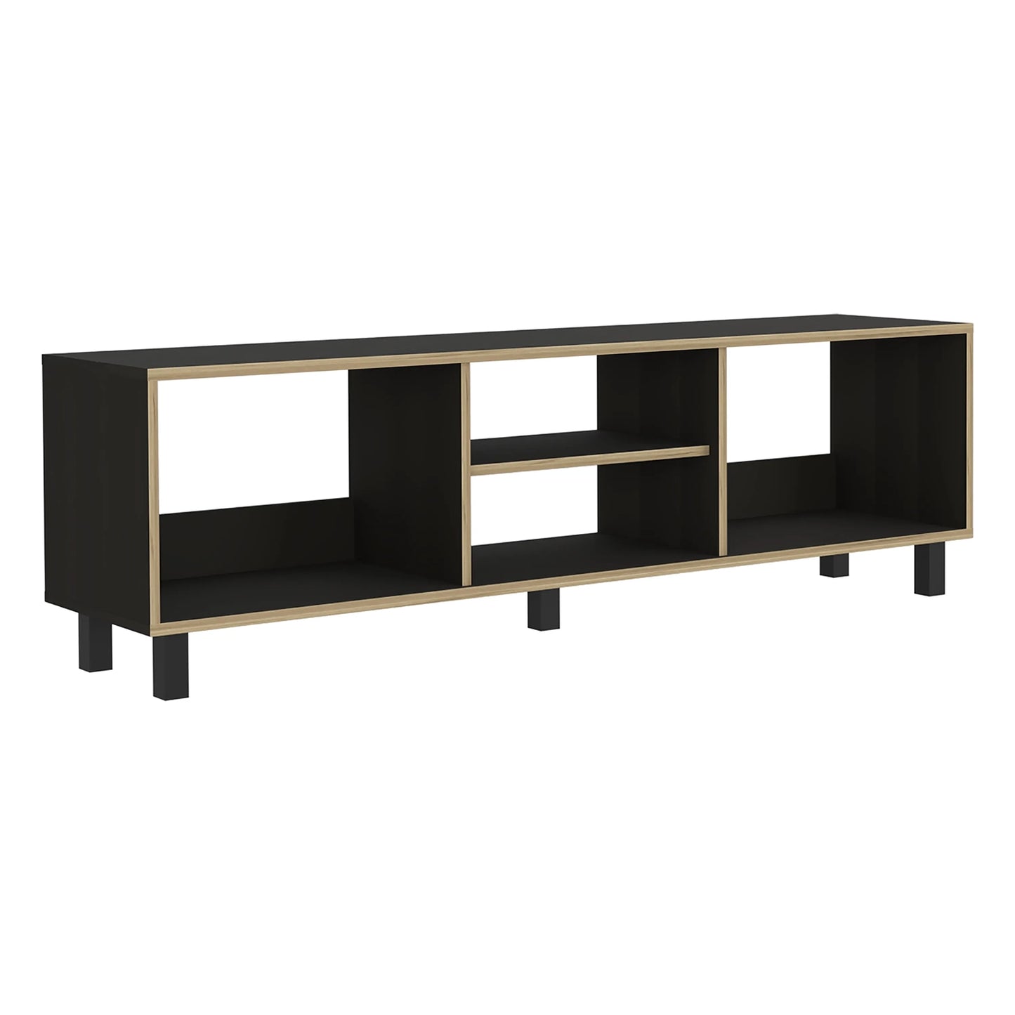 Rack Nomik Tv70 - Negro / Canto Duna