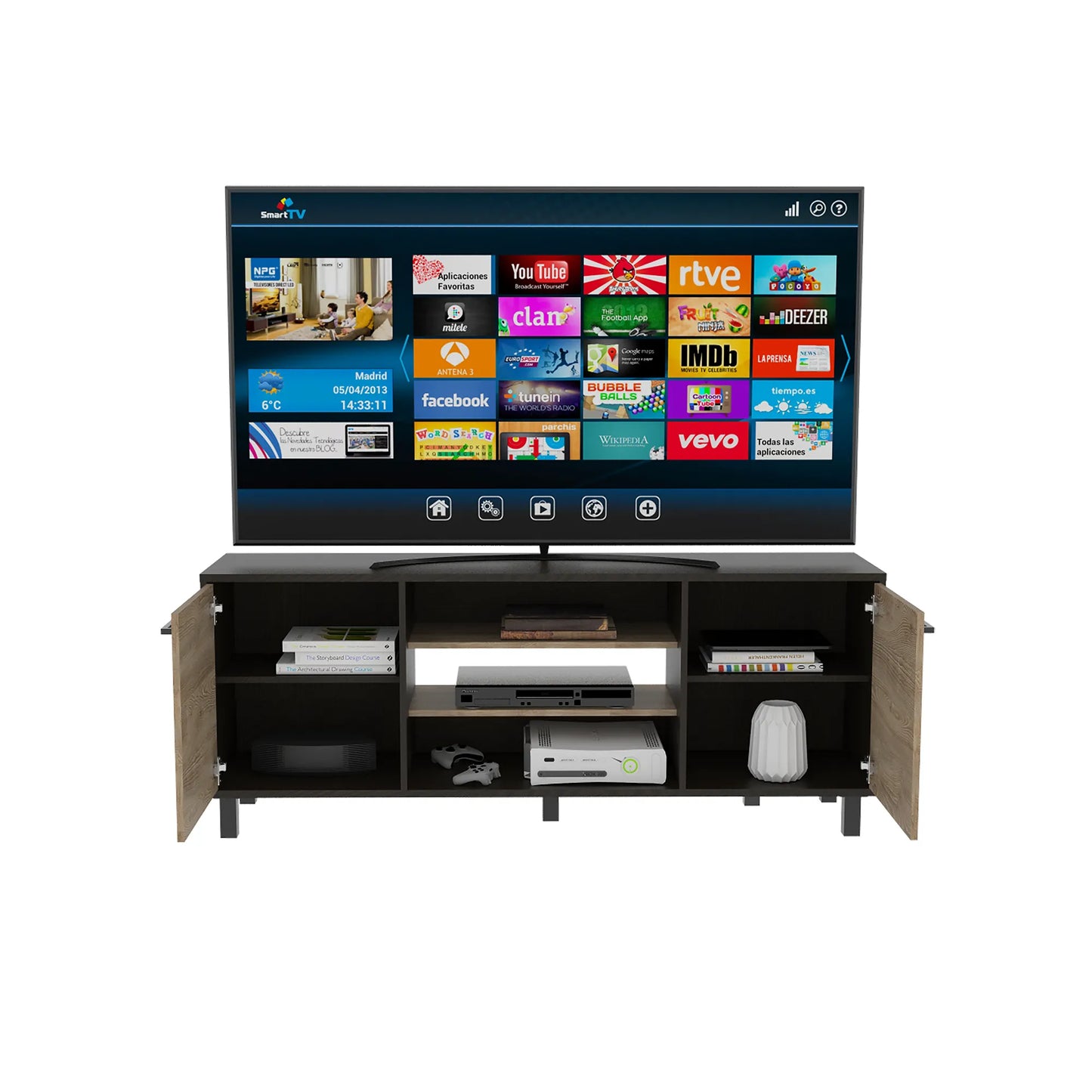 Rack Tv65 Kaia - Wengue / Miel