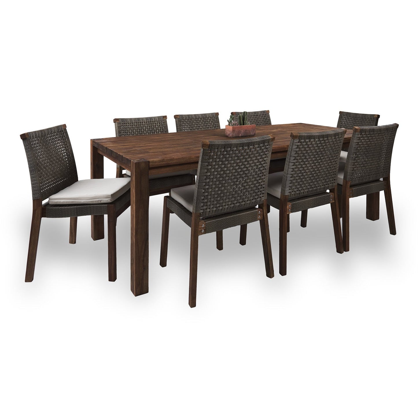 Comedor Terraza Mons Río + 8 Sillas Windsor