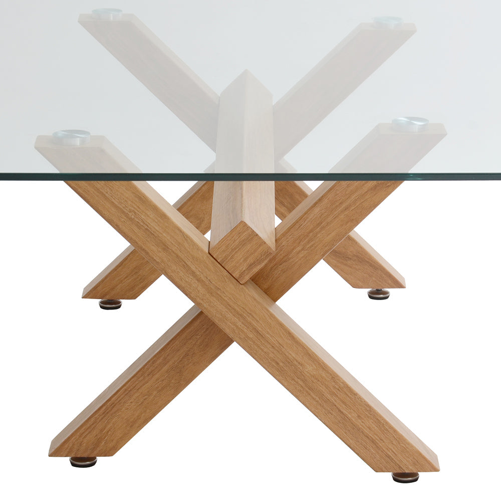 Mesa De Centro Mons Cross Natural