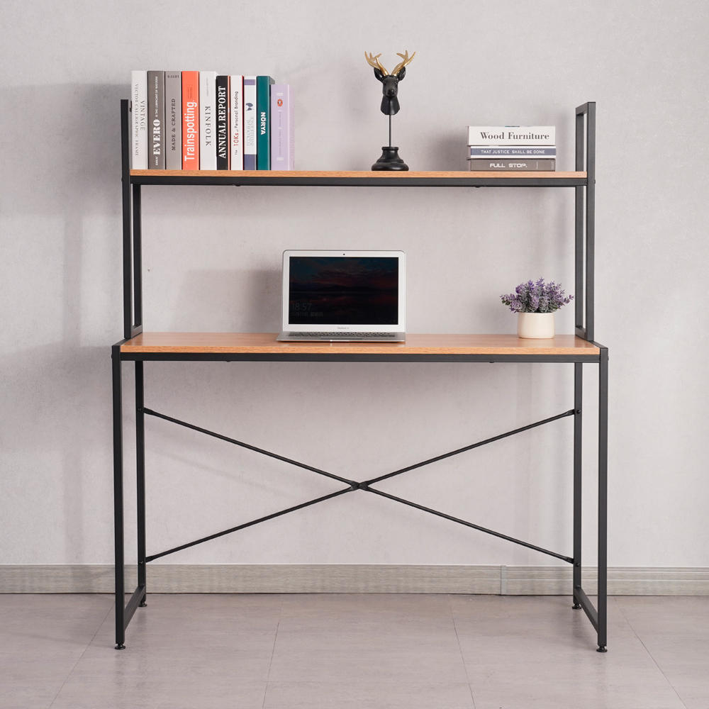 Escritorio Mons Iron Line 1 Repisa Natural