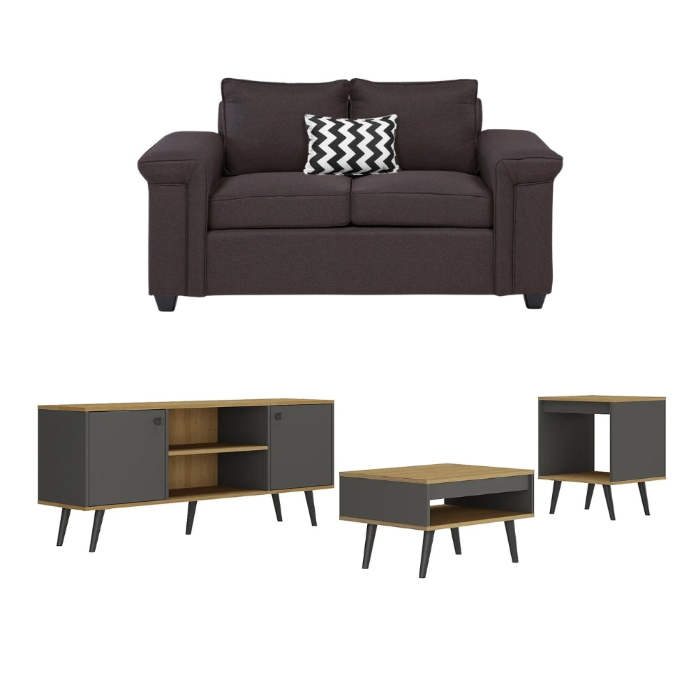 Combo Living Tokio + Sofá 2C Sicilia