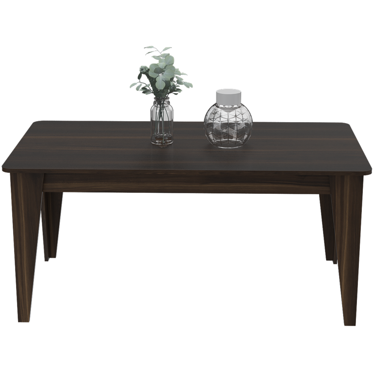 Mesa de Comedor Torino,, Habano, diseño moderno y para cuatro puestos 160 - vista 4