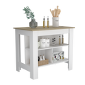 Mesa de Cocina Kitchen Color Blanco Nevado Para Cocina