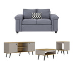 Combo Living Tokio + Sofá 2C Sicilia