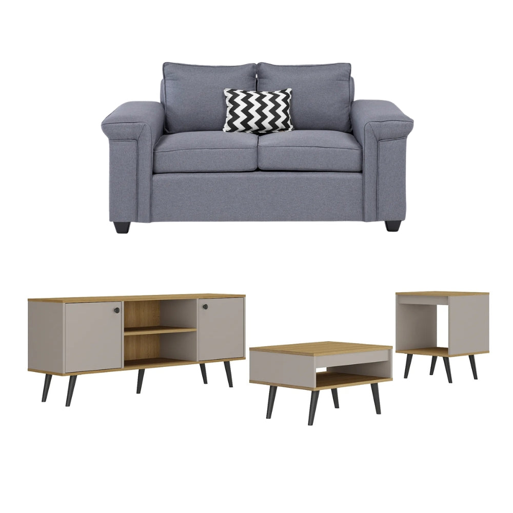 Combo Living Tokio + Sofá 2C Sicilia