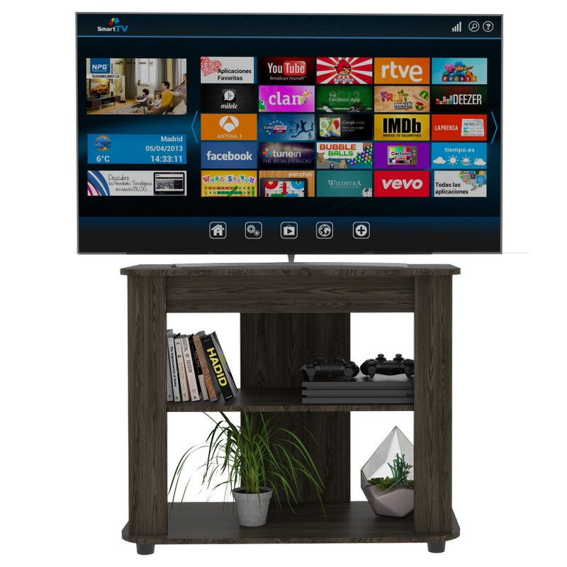 Rack Maori, Coñac, con capacidad para televisor de 40 pulgadas - vista 4