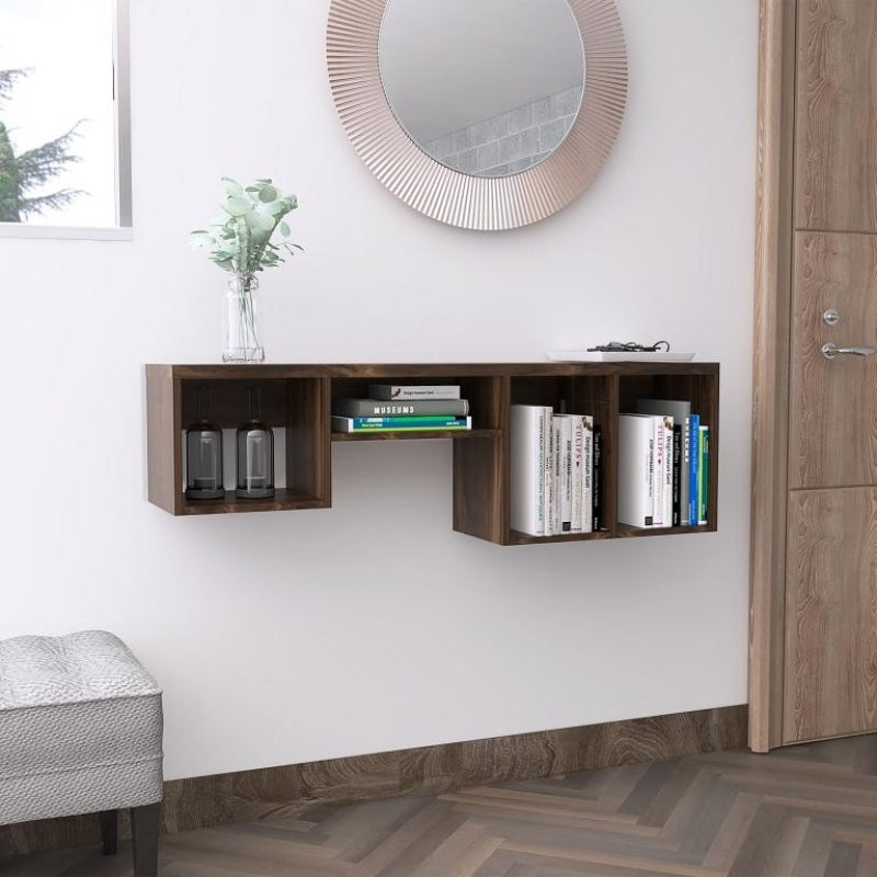 Repisa Wall 1B, Habano, idel para ubicar objetos - vista 2