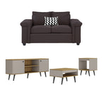 Combo Living Tokio + Sofá 2C Sicilia