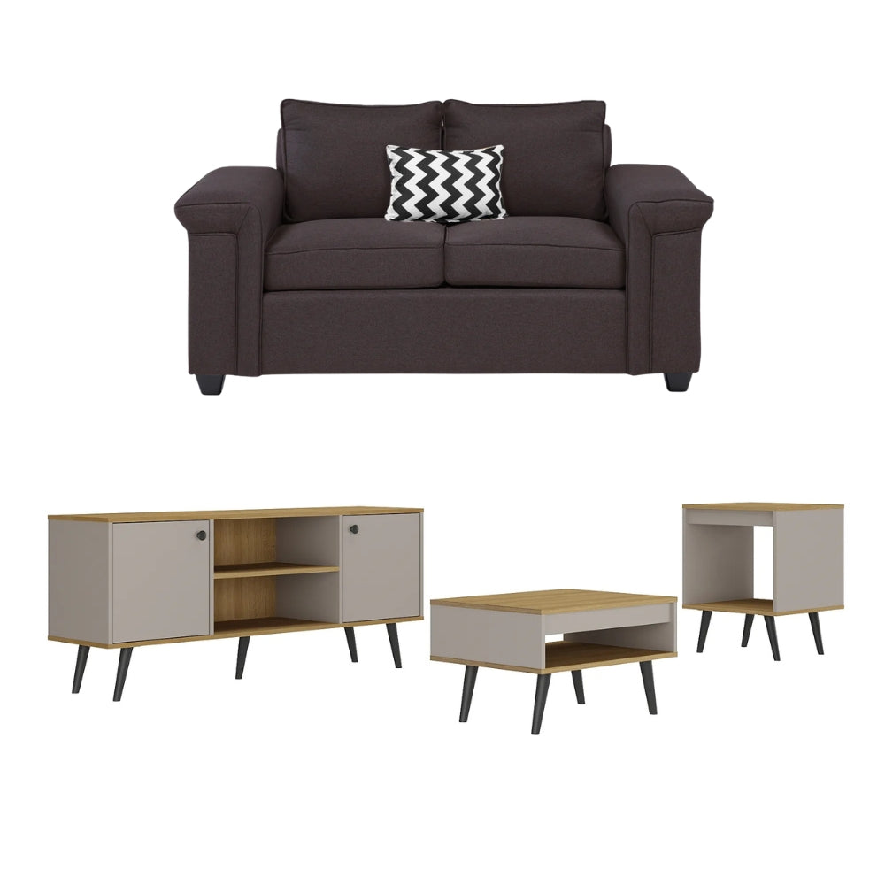 Combo Living Tokio + Sofá 2C Sicilia