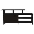 Rack TV Lima, Wengue y Negro, para televisor de 40 pulgadas - vista 6