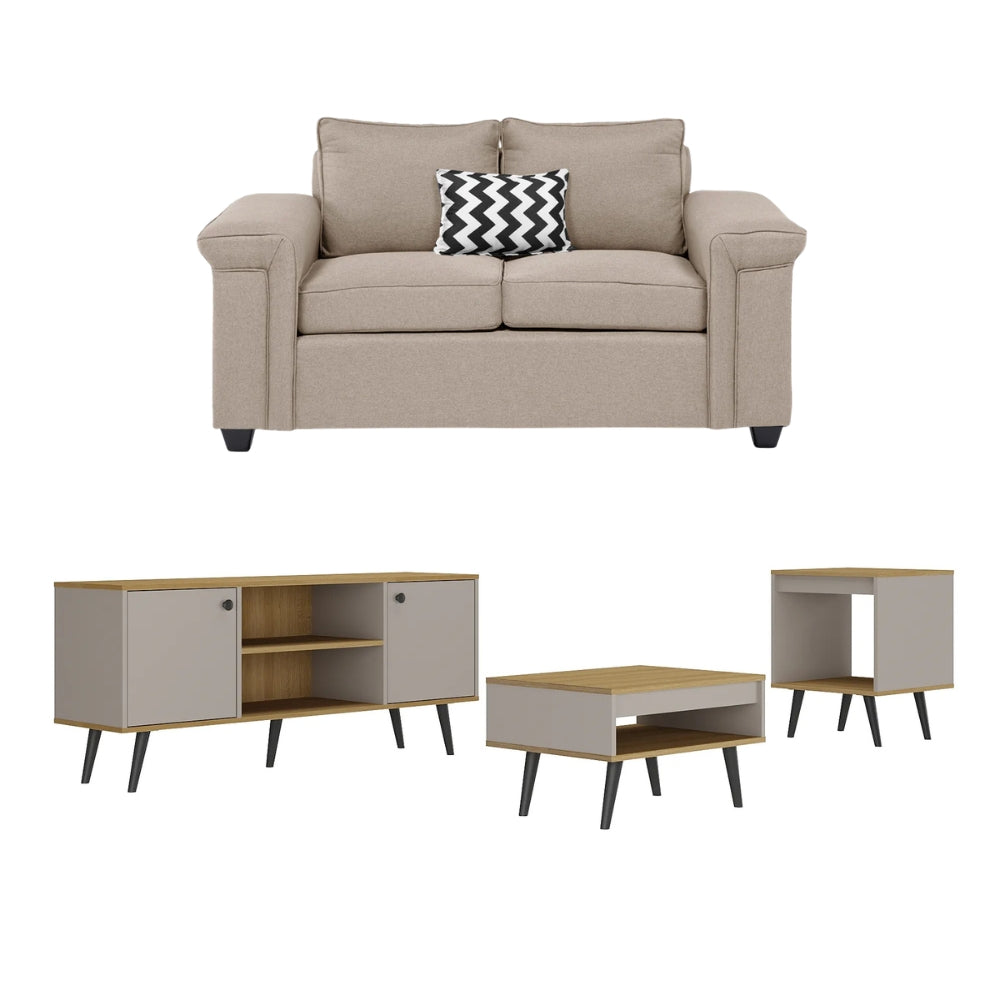 Combo Living Tokio + Sofá 2C Sicilia