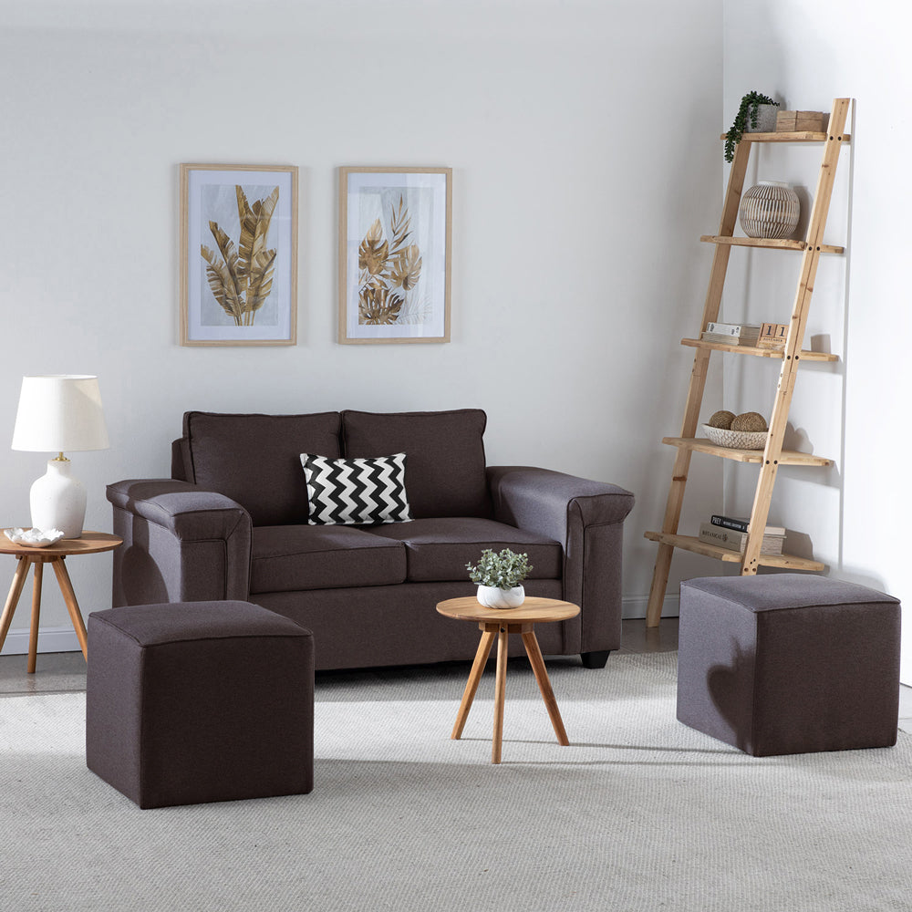 Mons Sofá 2C Sicilia + 2 Pouf