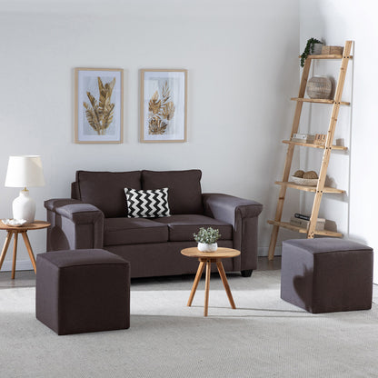 Mons Sofá 2C Sicilia + 2 Pouf